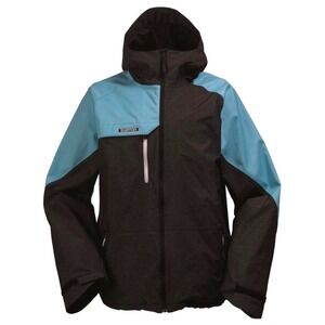 Burton Launch | DryRide | Snowboard Ski Shell Jacket | Mens L | Fixed Hood |